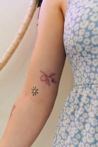 fine line tattoo malaga, limones