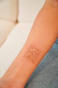 fine line tattoo malaga, sello